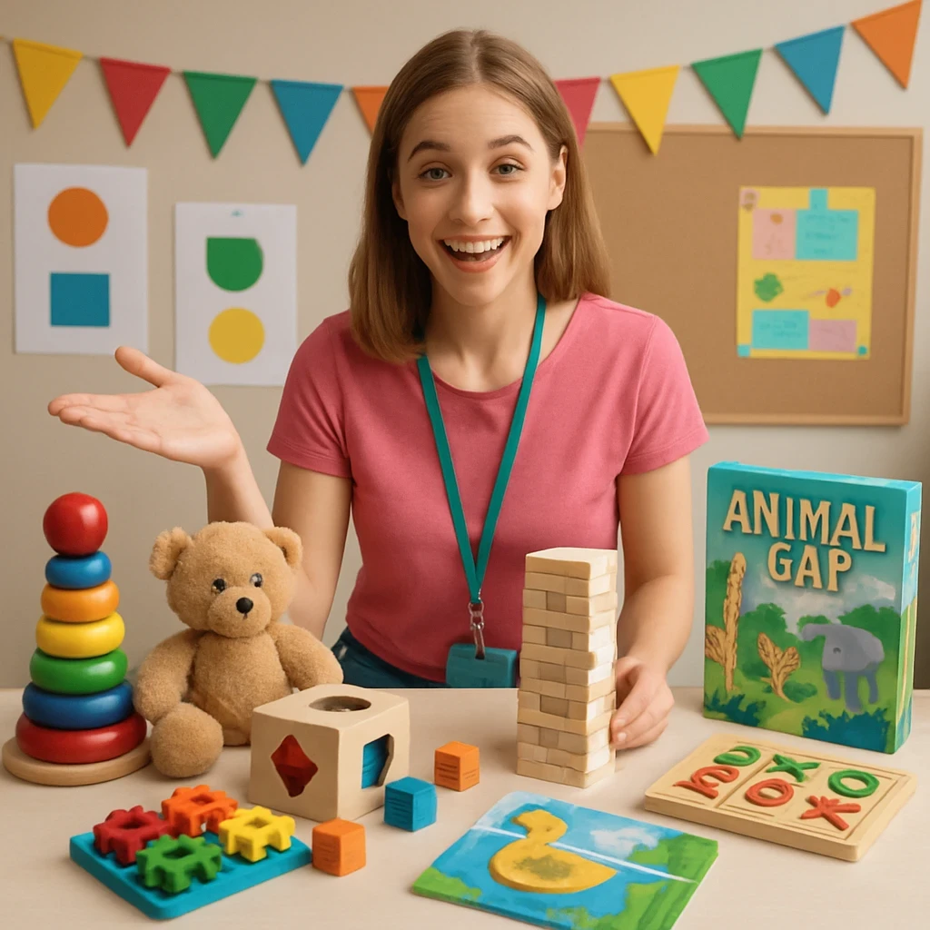 Jakie zabawy przygotowuje animatorka dla dzieci?